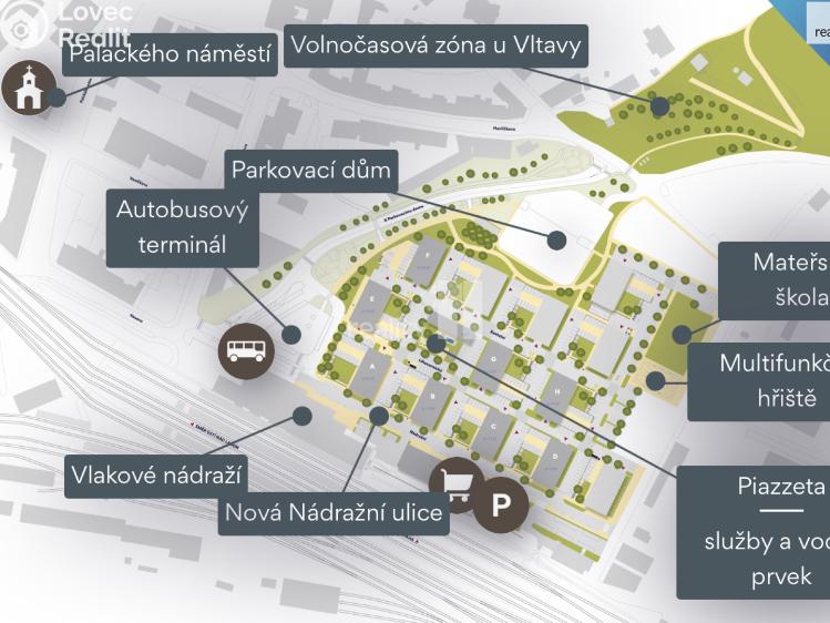 Prodej bytu 1+KK Kralupy nad Vltavou, Nádražní č. 12