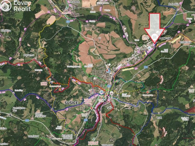 Оренда складу Sušice, Pražská 1194 č. 22