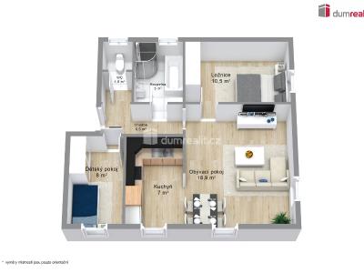 Prodej bytu 3+KK Jáchymov, Husova č. 4