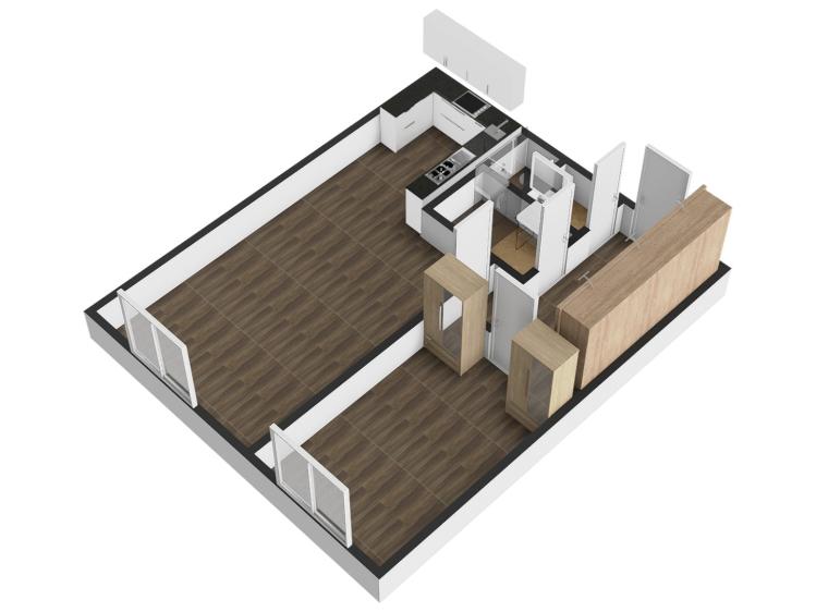 Pronájem bytu 2+KK Praha, Šimůnkova č. 8