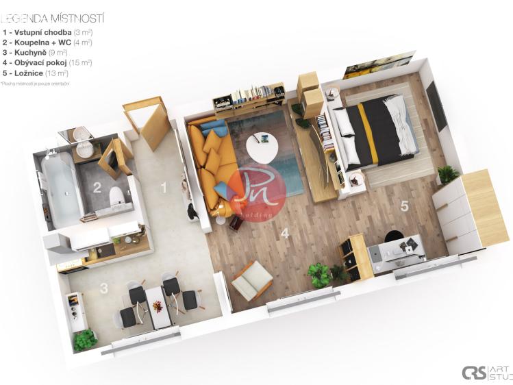 Аренда квартиры 2+1 Ostrava, Horní č. 18