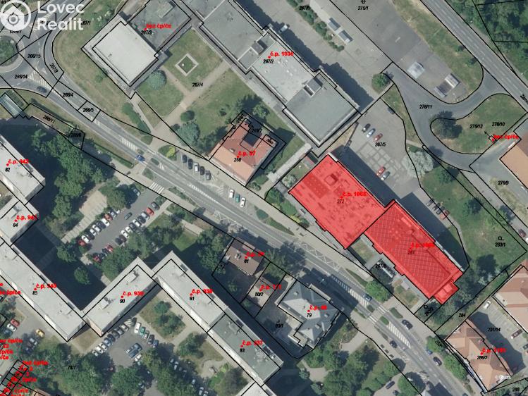 Rent commercial space Lovosice, Osvoboditelů 1068/18 č. 9