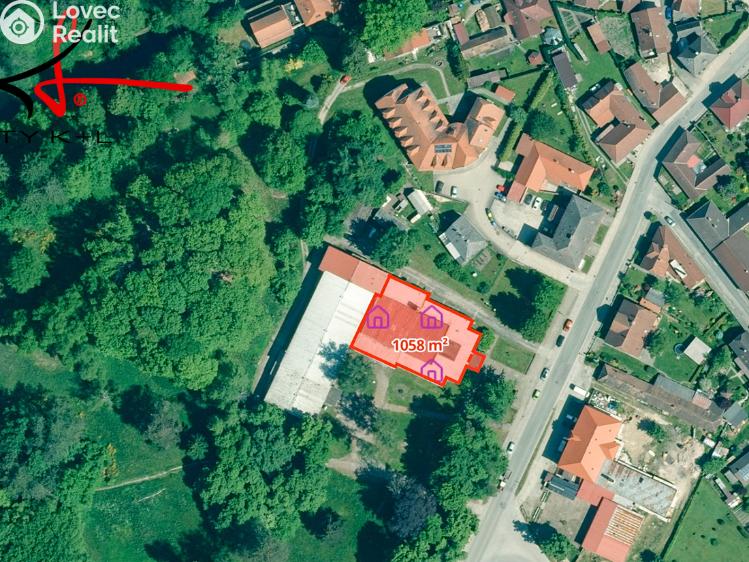 Prodej obchodního prostoru Chlum u Třeboně, Třeboňská č. 6