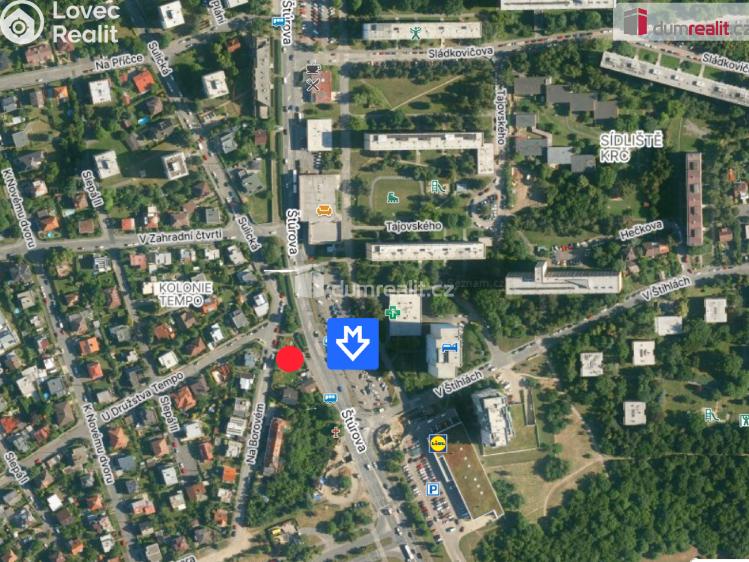 Pronájem obchodního prostoru Praha 4, Štúrova č. 18