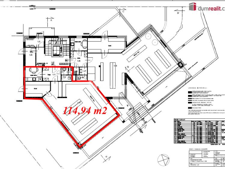 Pronájem obchodního prostoru Praha 4, Štúrova č. 22