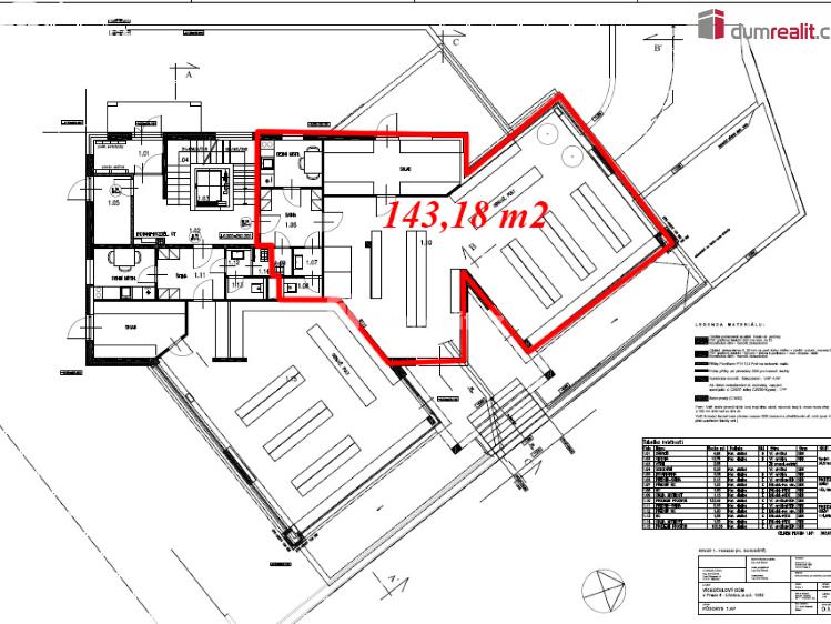 Pronájem obchodního prostoru Praha 4, Štúrova č. 22