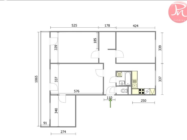 Pronájem bytu 4+1 Ostrava, Otakara Jeremiáše č. 14