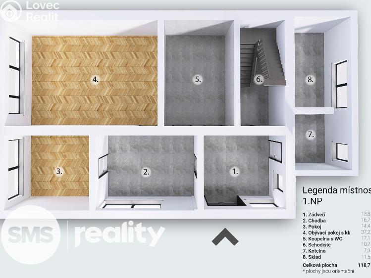 Prodej rodinného domu Kojetín, Stružní 787 č. 34