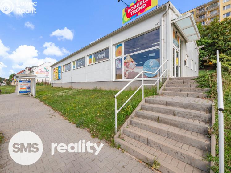 Pronájem obchodního prostoru Třebíč, Brněnská 417 č. 3