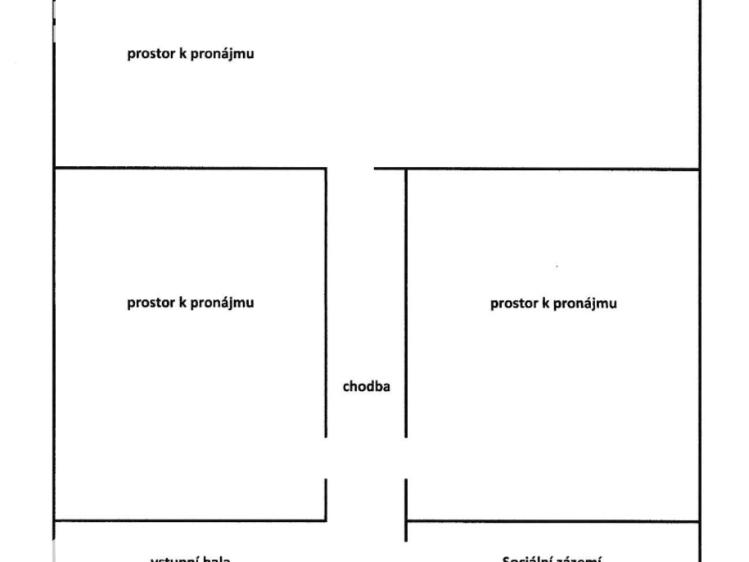 Pronájem obchodního prostoru Třebíč, Brněnská 417 č. 10