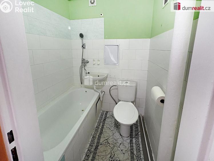 Rent apartment 1+1 Most, Josefa Dobrovského č. 9