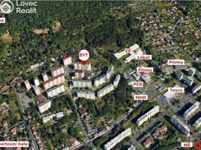 Prodej bytu 2+KK Krupka, Dukelských hrdinů č. 3
