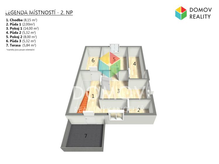 Продаж сімейного будинку Jivina č. 32