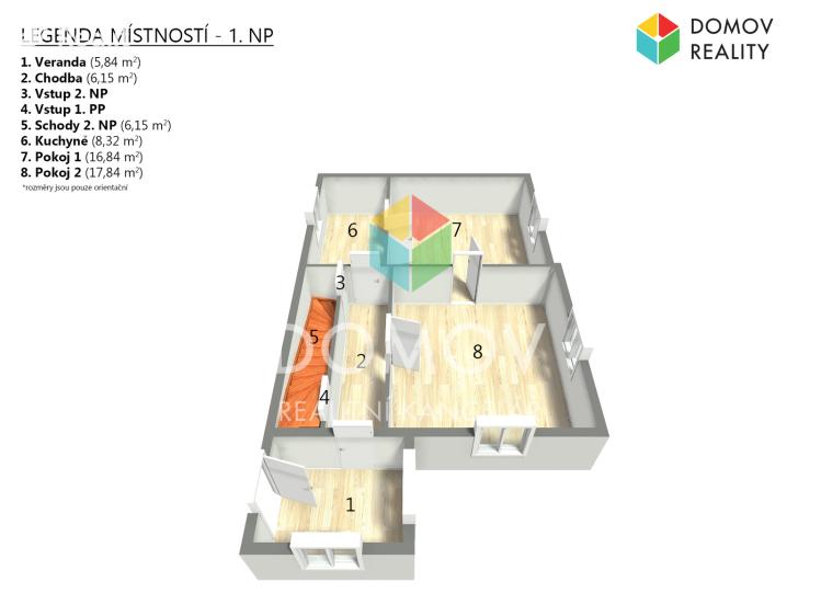 Prodej rodinného domu Jivina č. 30