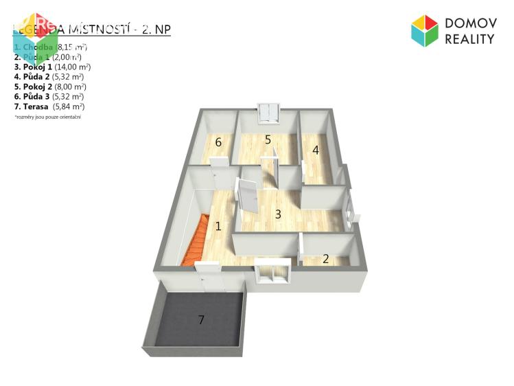 Prodej rodinného domu Jivina č. 32