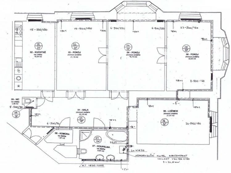 Prodej bytu 4+1 Praha, Na Plzeňce č. 19