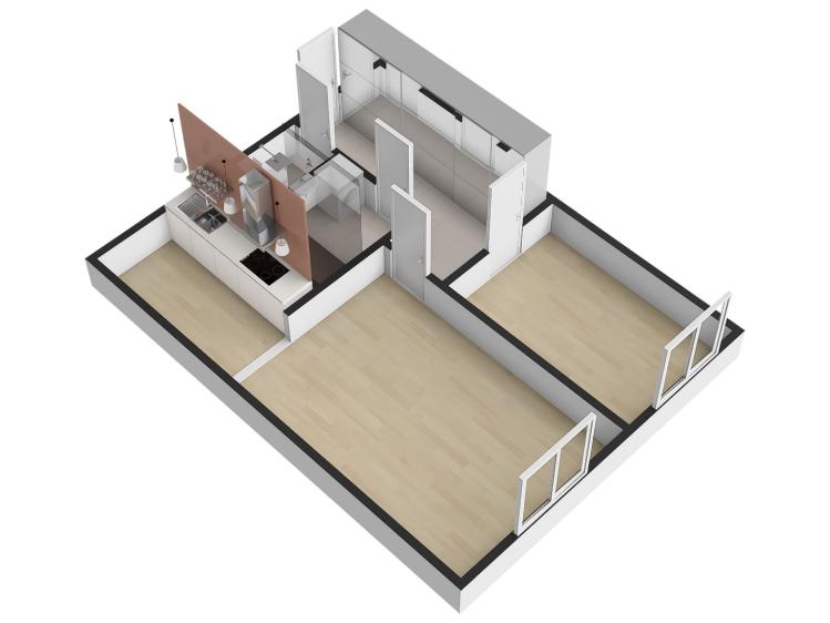 Аренда квартиры 2+KK Praha, Hrubého č. 18