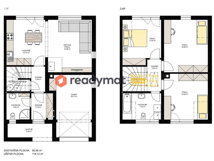 Prodej rodinného domu Lužice, U Stadionu č. 12