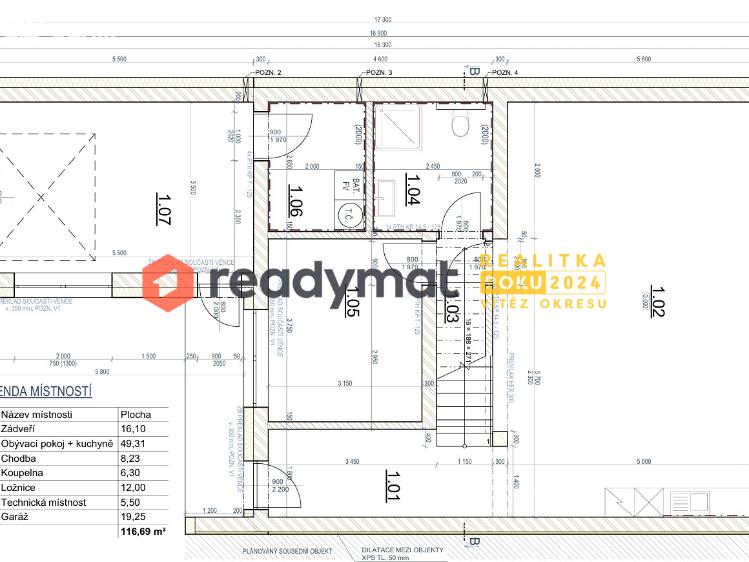 Prodej rodinného domu Hrušovany nad Jevišovkou, Litobřattická č. 19