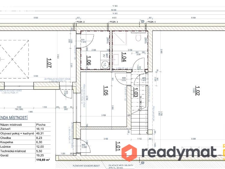 Prodej rodinného domu Hrušovany nad Jevišovkou, Litobratřická č. 15
