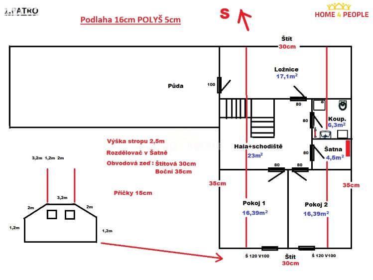 Prodej rodinného domu Štěpánovice, Sosenská č. 40
