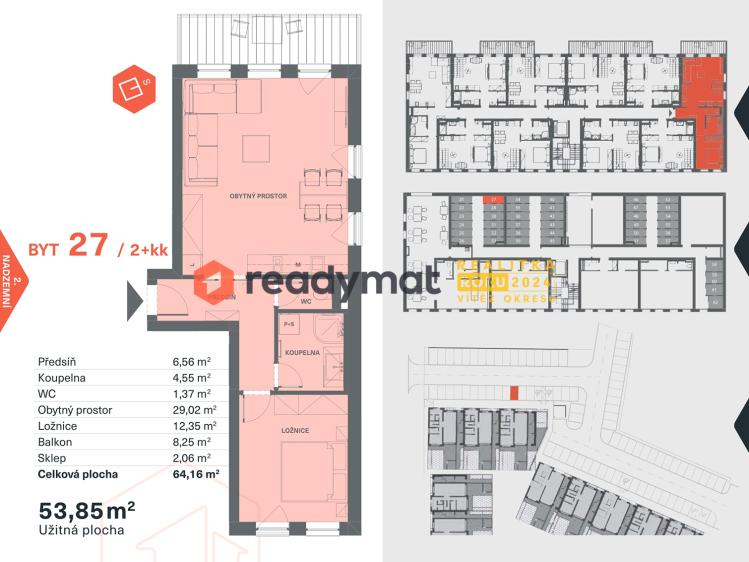 Prodej bytu 2+KK Břeclav č. 3