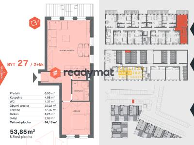 Prodej bytu 2+KK Břeclav č. 3