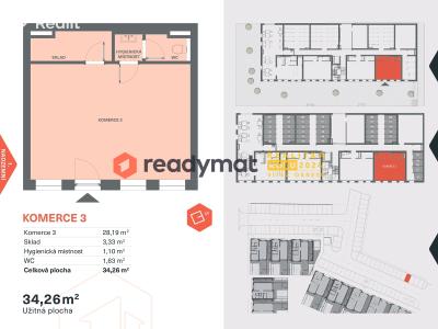 Prodej obchodního prostoru Břeclav, Lidická č. 4