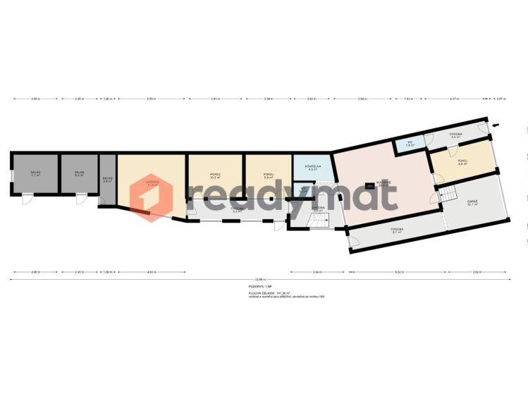 Prodej rodinného domu Rohatec, Hodonínská 643/76 č. 13