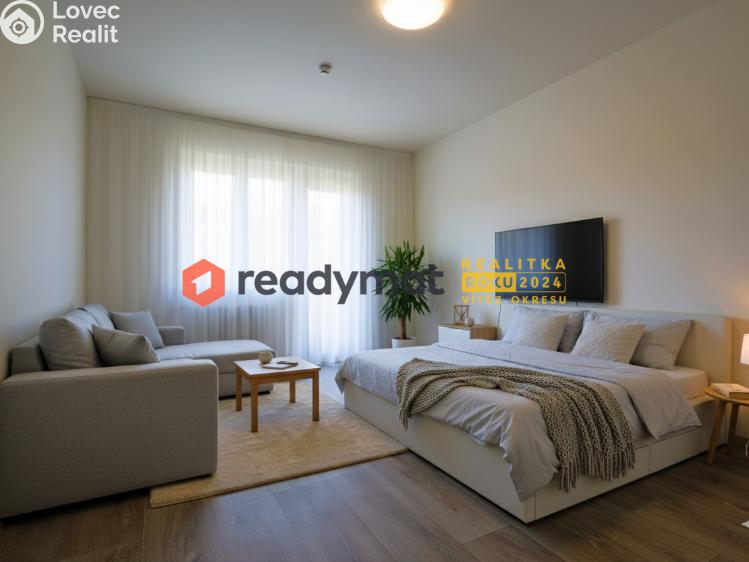 Pronájem bytu 1+1 Hodonín, Družstevní čtvrť 3126/15 č. 1