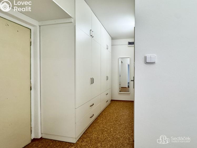 Pronájem bytu 1+1 Karlovy Vary, Krymská č. 9