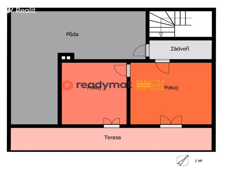 Prodej rodinného domu Hodonín, Sc. Viatora 1363/49 č. 22