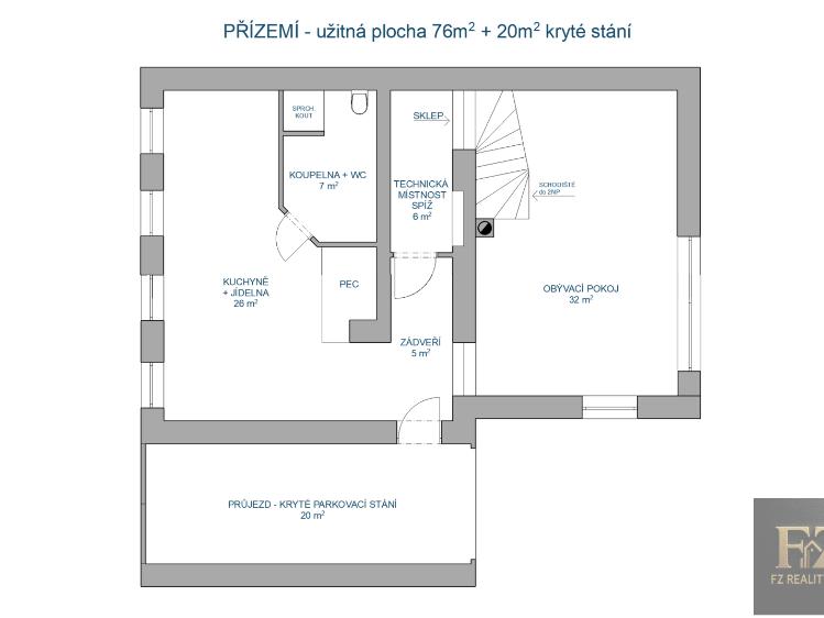 Prodej rodinného domu Protivín č. 43