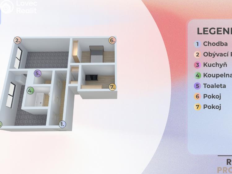 Prodej bytu 3+KK Olomouc, Skupova č. 20