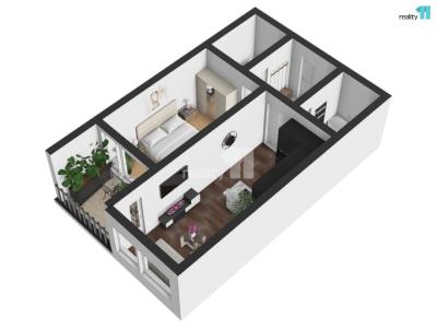 Rent apartment 2+KK Praha 9, Zakšínská č. 2