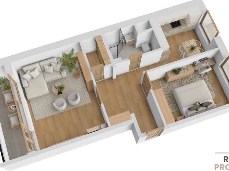 Оренда квартири 2+1 Frýdek-Místek, Lískovecká 221 č. 5