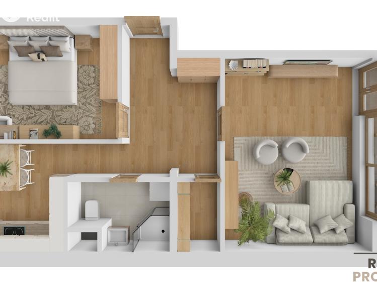 Оренда квартири 2+1 Frýdek-Místek, Lískovecká 221 č. 31