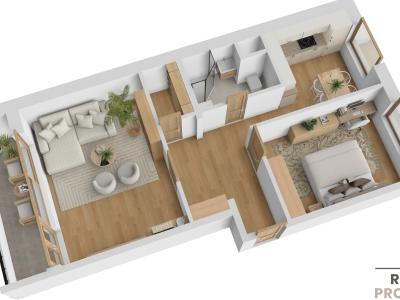 Оренда квартири 2+1 Frýdek-Místek, Lískovecká 221 č. 5