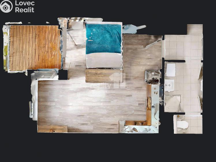 Sale apartment 1+KK Humpolec, Na Skalce č. 7