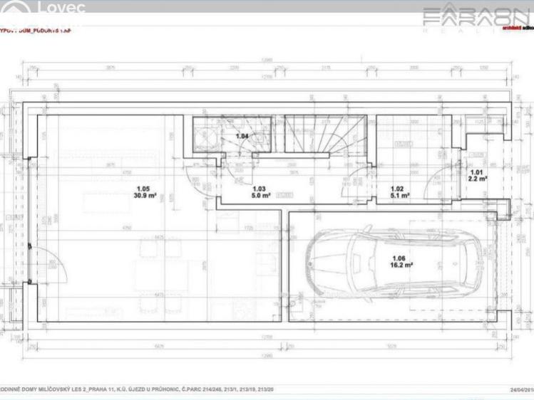 Prodej rodinného domu Praha, Sukovská č. 30