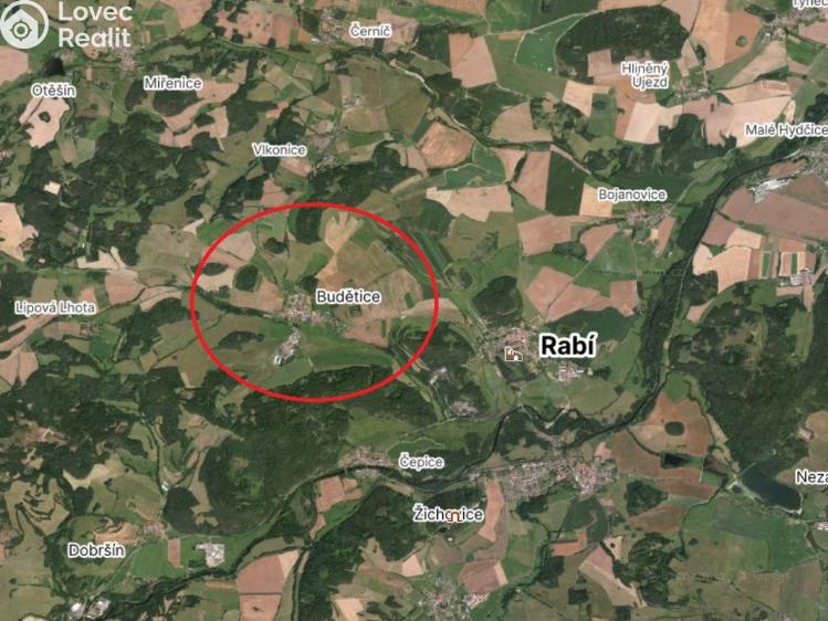 Prodej pole Budětice č. 1