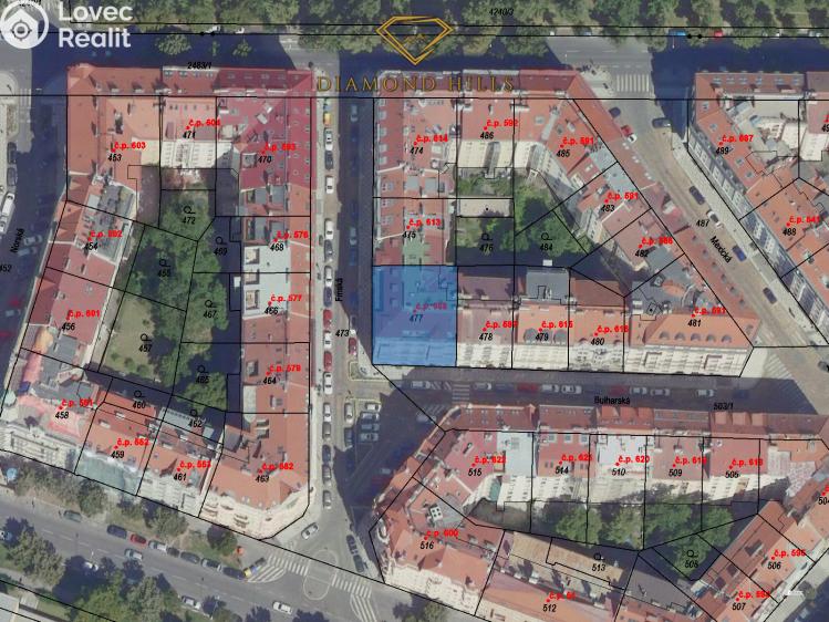 Prodej bytu 5+KK Praha, Bulharská č. 7