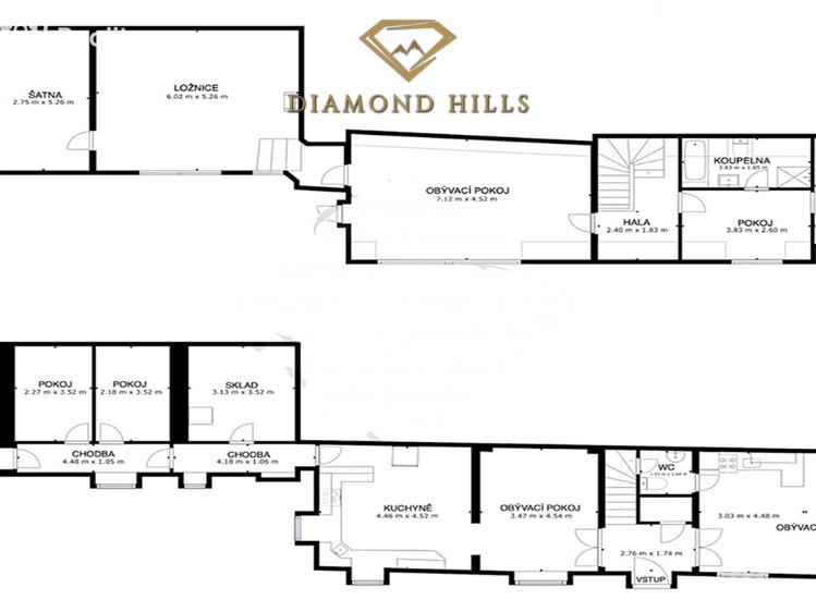 Prodej rodinného domu Kozojedy, Českobrodská 60 č. 20