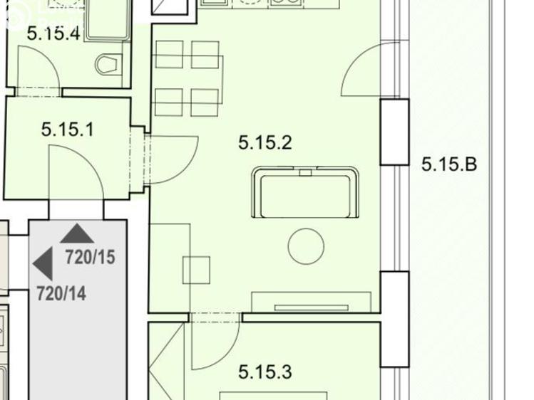 Prodej bytu 2+KK Praha, Kolmá č. 14