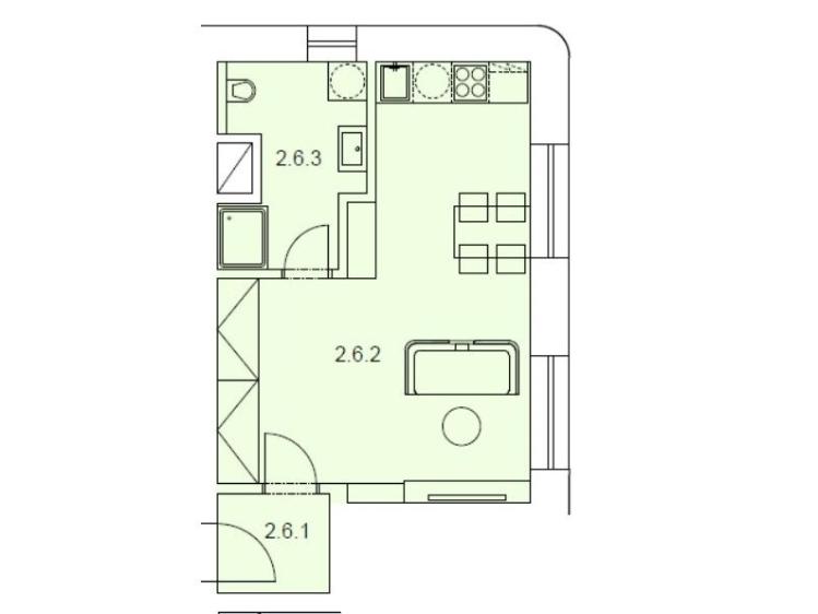 Prodej bytu 1+KK Praha, Kolmá 671/11 č. 13