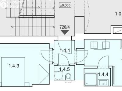 Sale apartment 2+KK Praha, Kolmá č. 6