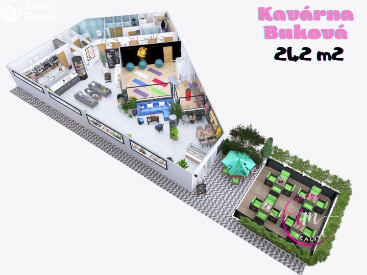 Prodej obchodního prostoru Jihlava, Buková č. 25