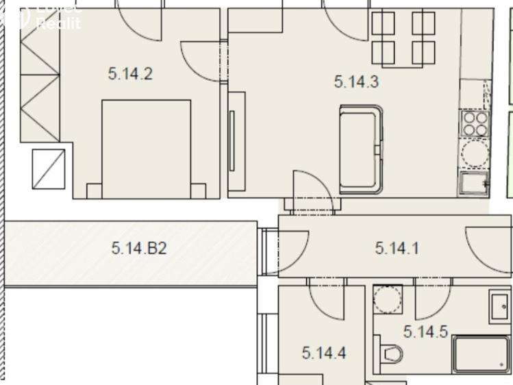 Prodej bytu 2+KK Praha, Na výběžku č. 14