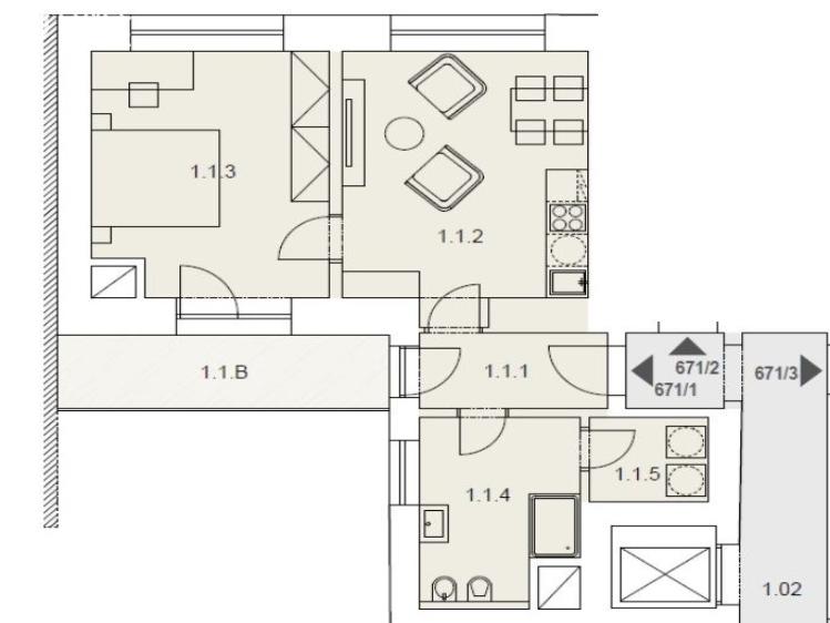 Prodej bytu 2+KK Praha, Na výběžku č. 13