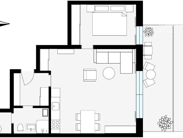 Prodej bytu 2+KK Praha, V Předním Hloubětíně č. 8